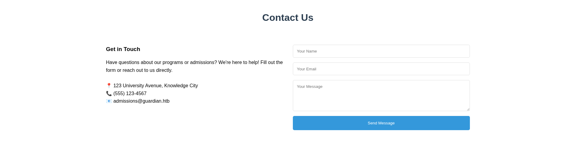 Contact Form